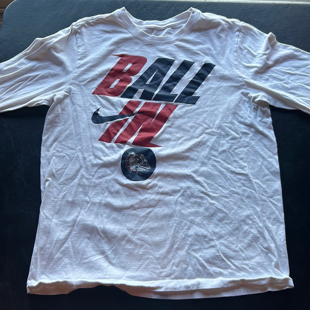 Limited Edition Nike Large “Ball In” Gonzaga Long Sleeve Tee